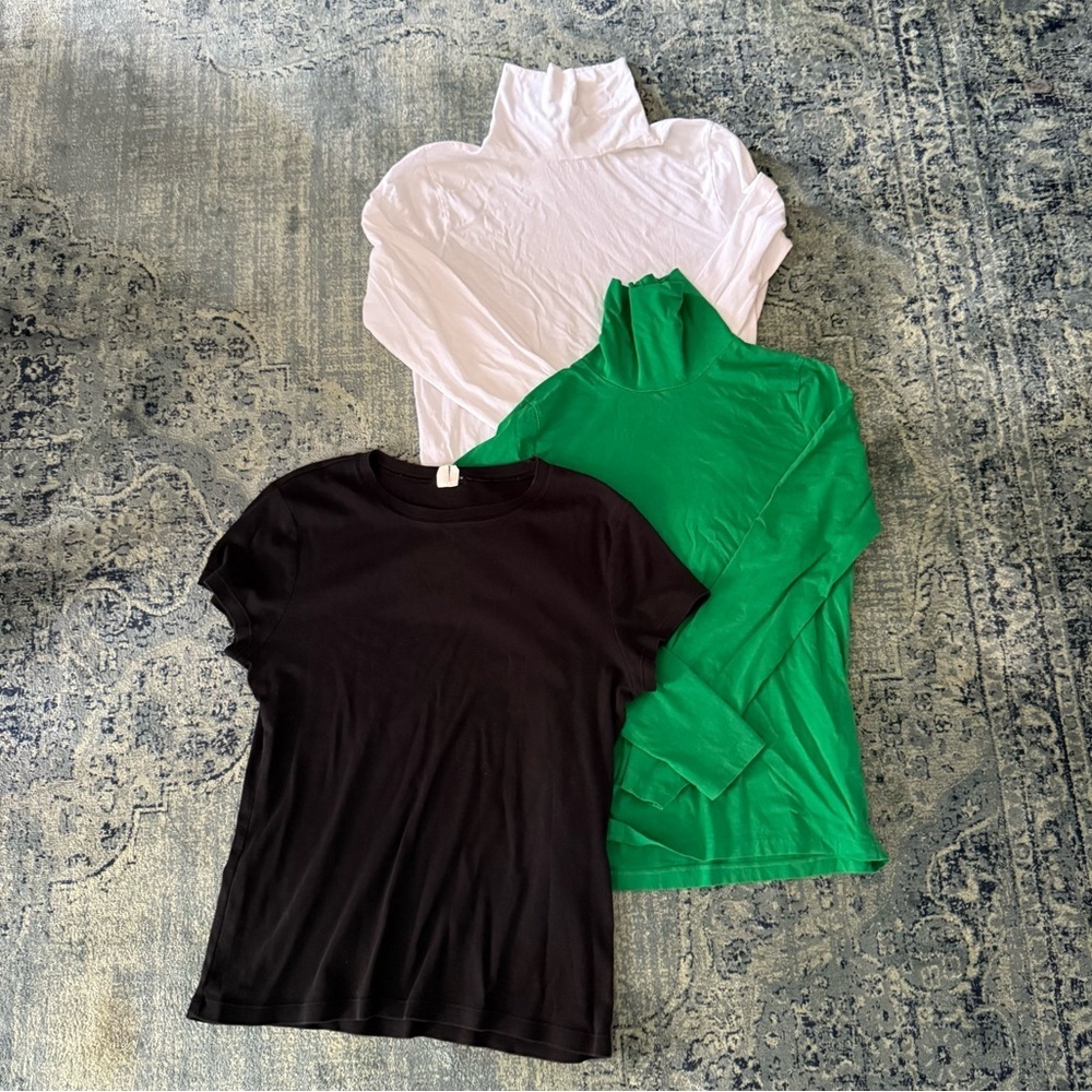 J. Crew Lot of 3 Tops M